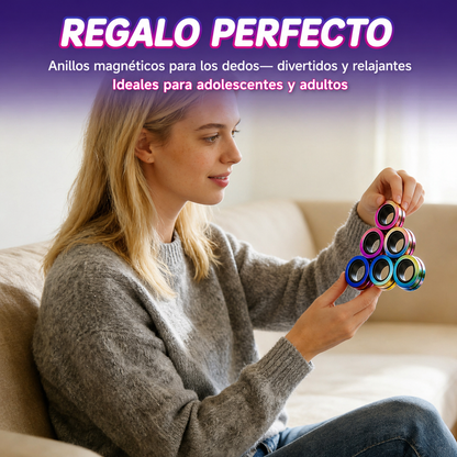 Anillos Magnéticos Juguetes Sensoriales