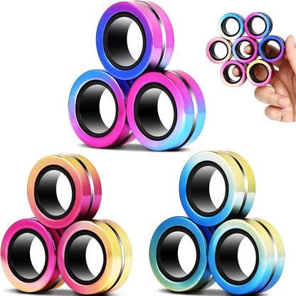 Anillos Magnéticos Juguetes Sensoriales