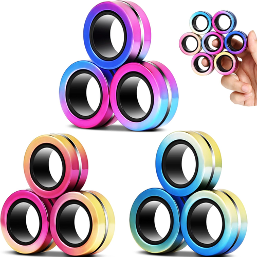 Anillos Magnéticos Juguetes Sensoriales
